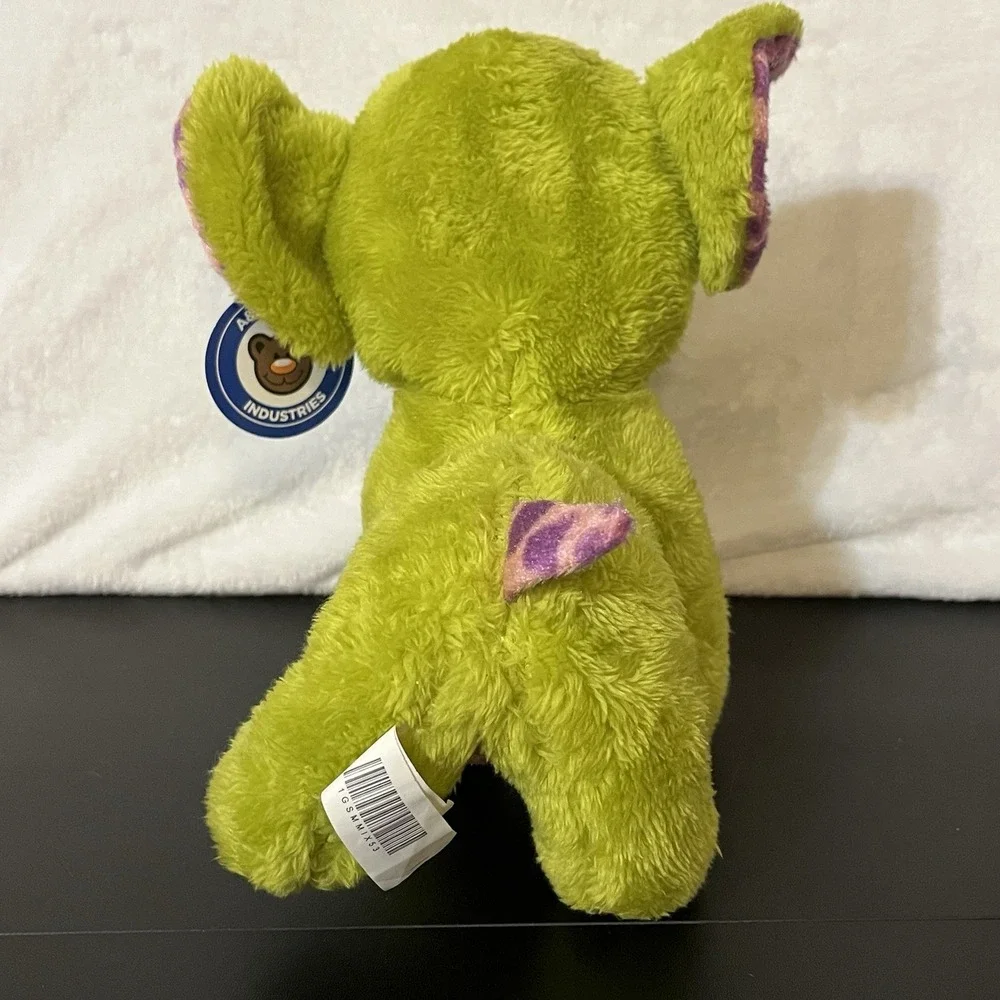 A&A Global 2024 Boho Green Elephant Plush 8